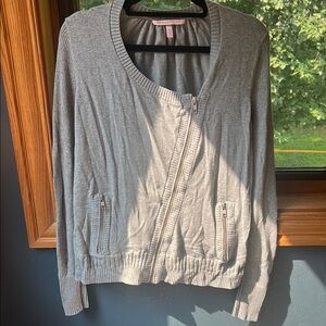 Victoria's Secret Light Gray Cardigan